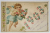 FELICITARE CU AMORAS SI FLORI , CROMOLITOGRAFIE , CARTE POSTALA , 1903