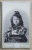 FETITA CU FUNDA IN PAR , FOTOGRAFIE C.D.V., FOTOGRAF W. OPPELT , BUCURESTI , SFARSITUL SEC. XIX