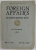 FOREIGN AFFAIRS , AN AMERICAN QVARTERLY REVIEW , VOL. 21 , No.  1 , OCTOBER 1972