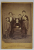 FOTOGRAF A. DIEL , CRAIOVA , FAMILIA BENVENISTI , POZA DE GRUP IN STUDIO , FOTOGRAFIE CABINET , 1873
