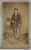FOTOGRAF CH.R. RULKE , CRAIOVA , DOMN IN STUDIO , FOTOGRAFIE C.D.V. , SFARSITUL SEC. XIX