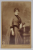 FOTOGRAF F. GRAINER , REICHENHALL , DOAMNA CU EVANTAI , FOTOGRAFIE CABINET , CCA . 1900