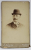 FOTOGRAF J. LACROIX , GENEVE et NICE , DOMN CU PALARIE , FOTOGRAFIE TIP C.D.V. , 1896