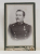 FOTOGRAF JEAN BIELIG , BOTOSANI , OFITER  IN UNIFORMA , CU DECORATIE   , FOTOGRAFIE TIP C.D.V.  , SFARSITUL SEC. XIX