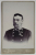 FOTOGRAF JOSEF MENINGER , VIENA , BARBAT IN UNIFORMA, CU DECORATIE , FOTOGRAFIE C.D.V. , CCA. 1900