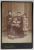 FOTOGRAF KARL HAHN , CRAIOVA , MAMA CU CEI TREI COPII IN STUDIO , FOTOGRAFIE CABINET , CCA. 1900