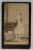 FOTOGRAF KARL HAN , CRAIOVA , TANARA CU CUNUNA DE PREMIU , FOTOGRAFIE C.D.V. , SFARSIT DE SEC. XIX