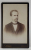 FOTOGRAF L. MOLNAR , CRAIOVA , BARBAT CU LAVALIERA , FOTOGRAFIE C.D.V. , SFARSIT DE SEC. XIX