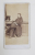 FOTOGRAF OTTO BIELIG , GALATI , DOMN CU REDINGOTA SI JOBEN , FOTOGRAFIE TIP C.D.V. , 1865