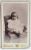 FOTOGRAF SPIRESCU , BUCURESTI , FETITA CU ROCHITA ALBA , FOTOGRAFIE C.D.V. , 1893