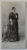 FOTOGRAF W. OPPELT , BUCURESTI , DOAMNA CU EVANTAI , FOTOGRAFIE CABINET , INCEPUTUL SEC. XX