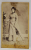 FOTOGRAF WILHELM BETHIER , CRAIOVA , DOAMNA IN STUDIO , A DOUA JUMATATE A  SEC. XIX