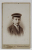 FOTOGRAFIE C.D.V. , STUDIO G. RAMER , WALDKIRCH , ELZACH . , SCOLAR CU SAPCA , SFARSITUL SEC. XIX