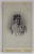 FOTOGRAFIE C.D.V. , STUDIO KLINKHARDT und EYSSEN , DRESDA , DOAMNA CU FUNDA ALBA , SFARSITUL SEC. XIX