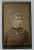 FOTOGRAFIE C.D.V. , STUDIO L. BAEUR , VIENA , DOAMNA CU MEDALION , CCA. 1900