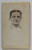 FOTOGRAFIE C.D.V. , STUDIO TENNANT , HAVERHILL , MASS. , TANARA CU GULER ALB , SFARSITUL SEC. XIX
