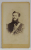 FRANZ DUSCHEK , BUCURESTI , FOTOGRAFIE C.D.V. , OFITER CU TUNICA SI EGHILETI , SEC. XIX