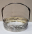 Fructiera din cristal si metal argintat, WMF, Germania,