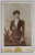 GALATI , FOTOGRAF F. HILD , DOAMNA IN STUDIO , FOTOGRAFIE C.D.V. , SFARSIT  DE SEC. XIX