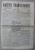 GAZETA TRANSILVANIEI ,  BRASOV , REDACTOR IACOB  MURESIANU ,  ANUL XL , NR. 94 , 1 DECEMBRIE , 1877