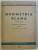 GEOMETRIA PLANA - MANUAL UNIC SI CULEGERE DE PROBLEME PENTRU CLASA A VIII - SI A IX -A MEDIE , 1950