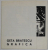 GETA BRATESCU - GRAFICA , PLIANT DE EXPOZITIE , ANII '60