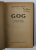 GOG par GIOVANNI PAPINI ,  EDITIE INTERBELICA