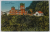 GORJ , MANASTIREA TISMANA , CARTE POSTALA ILUSTRATA , 1928