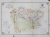 HARTA CAILOR DE COMUNICATIE DIN JUDETUL SIBIU , CROMOLITOGRAFIE ,  SCARA 1 : 200.000, 1928 , PREZINTA URME DE UZURA SI RUPTURI *