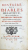 HISTOIRE DES DIABLES DE LOUDUN ou de la Possession des Religieuses Ursulines et de la condamnation et du supplice d'Urbain Grandier, cure de la meme ville - Amsterdam, 1752