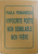 HYPOCRITE POETE -  MON SEMBLABLE ,  MON FRERE  par PAULA ROMANESCU , 1995 , DEDICATIE*