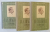 I.L.CARAGIALE , OPERE , VOLUMELE I - III , SERIA ' CLASICII ROMANI ' , 1952, EDITIE CARTONATA