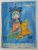 ILEANA SIMZIANA , POVESTE POPULARA ROMANEASCA de PETRE ISPIRESCU , ilustratii de RAISA  IUSHIN , 1968 , SUBLINIATA , CU DESENE SI INSEMNARI