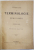 INCERCARE DE TERMINOLOGIE POPORANA ROMANA de FREDERIC DAME (1898)