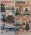JAPAN I -II , PLIANTE DE PREZENTARE TURISTICA , JAPAN AIR LINES , ANII ' 70