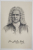 JOHANN SEBASTIAN BACH ( 1685-1750 ) , PORTRET SI SEMNATURA REPRODUSA A COMPOZITORULUI , CARTE POSTALA , INTERBELICA