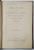 JOURNAL OF A TOUR IN THE PRINCIPALITIES, CRIMEA AND COUNTRIES ADJACENT TO THE BLACK SEA IN THE YEARS 1835 - 36 by LORD DE ROS - LONDRA, 1855