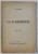 LA O RASPANTIE  - CONFERINTA de ILIE GHERGHEL , 1912