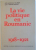LA VIE POLITIQUE EN ROUMANIE (1918-1921) de MIRCEA MUSAT, ION ARDELEANU, 1978