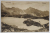 LACUL SI CABANA  BALEA , FAGARAS , CARTE POSTALA , 1921