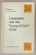 LANGUAGES AND THE YOUNG SCHOOL CHILD , edited by H.H.STERN , 1969