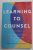 LEARNING TO COUNSEL by WILLIAM  STEWART and JEAN SUTTON , 2017 ,