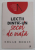 LECTII DINTR - UN SECOL DE VIATA de EDGAR MORIN , 2022