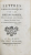 LETTRES PHILOSOPHIQUES SUR LES PHYSIONOMIES, ED. III-a - A LA HAYE, 1760