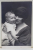 M. S. REGINA ELENA CU PRINCIPELE MIHAI , COPIL , FOTOGRAFIE TIP CARTE POSTALA , STUDIO JULIETTA , INTERBELICA