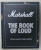 MARSHALL , THE BOOK OF LOUD , AN ESSENTIAL MISCELLANY OF MUSICAL KNOWLEDGE , by NICK HARPER , 2016