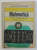 MATEMATICA ELEMENTE DE ALGEBRA SUPERIOARA , MANUAL PENTRU CLASA A XI-A de C. NASTASESCU, I. STANESCU , C. NITA , 1988