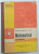 MATEMATICA , GEOMETRIE , MANUAL PENTRU CLASA  A VI -A de ION CUCULESCU ...LAURENTIU N. GAIU , 1992 , PREZINTA  URME DE UZURA