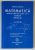 MATEMATICA , MANUAL PENTRU CLASA A X - A , ALGEBRA , PROFIL M1 de MIRCEA GANGA , 2001