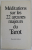MEDITATIONS SUR LE 22 ARCANES MAJEURS DU TAROT , 1984